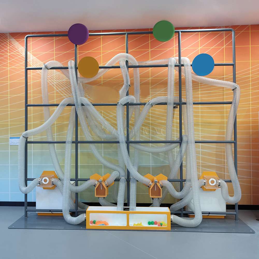 Interactive Principles Game Interactive Air Flow Tube Exhibit - QINGCHUANG